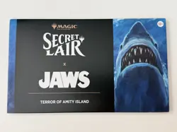 Secret Lair x JAWS: Terror of Amity Island NON FOIL Edition IN HAND - Image 1