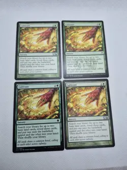 4x Cultivate - Commander 2019 2011 Mixed Sets LP x4 MTG - Image 1