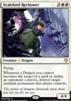 MTG Scalelord Reckoner, Light Play, English Commander 2017 - Image 1