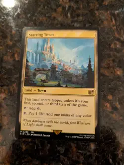 Starting Town R0289 Regular Final Fantasy Magic the Gathering NM - Image 1
