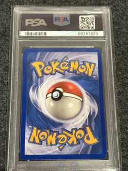 2002 POKEMON LEGENDARY COLLECTION #10 FLAREON-REVERSE FOIL PSA 7 - Image 2