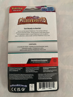 Pokemon Paldea Evolved 5 Pack & Scarlet & Violet Booster Pack 2023 New Sealed - Image 3