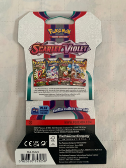 Pokemon Paldea Evolved 5 Pack & Scarlet & Violet Booster Pack 2023 New Sealed - Image 5