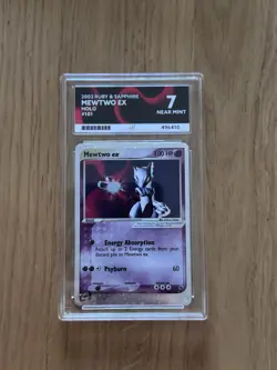 2003 Pokemon Ruby & Sapphire Mewtwo EX Holo #101 - ACE 7 Near Mint - - Image 1