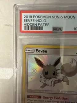 PSA 10 Hidden Fates Eevee SV41/SV94 2019 Pokemon Shiny Vault Holo - Image 2