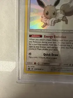 PSA 10 Hidden Fates Eevee SV41/SV94 2019 Pokemon Shiny Vault Holo - Image 4