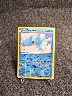 Pokemon TCG Cubchoo Next Destinies 36/99 Lightly Played Reverse Holofoil - Image 1