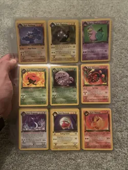 Pokemon 1st Edition Team Rocket NEAR COMPLETE Non-Holo Set - Image 2