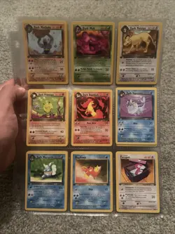 Pokemon 1st Edition Team Rocket NEAR COMPLETE Non-Holo Set - Image 4
