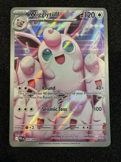 Pokemon Wigglytuff 105/94 Phantasmal Flames Illustration Rare TCG - Image 1