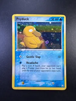 Pokemon Psyduck Team Rocket Returns STAMPED Reverse Holo 70/109 TCG 2004 - Image 1