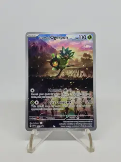 Teal Mask Ogerpon 123 Promo Holo Pokemon Twilight Masquerade - Image 1