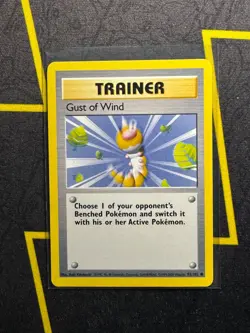 1999-2000 Pokemon 4th Print UK Base Set - Gust of Wind 93/102 - Image 1