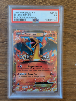 2014 Pokemon XY Black Star Promo PSA 1 Charizard EX Holo #XY17 POOR PR - Image 1