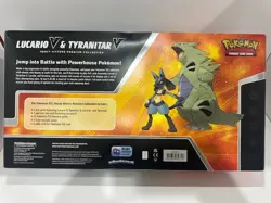 Pokemon TCG Lucario V & Tyranitar V Heavy Hitters Premium Collection NEW 2023 - Image 4