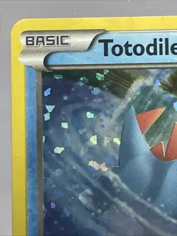 Pokemon TCG Mcdonalds 25th Anniversary Totodile 18/25 Holo Stamped Promo NM - Image 2