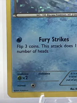 Pokemon TCG Mcdonalds 25th Anniversary Totodile 18/25 Holo Stamped Promo NM - Image 5
