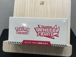 Pokemon TCG White Flare Elite Trainer Box Factory Sealed In Hand See Description - Image 3