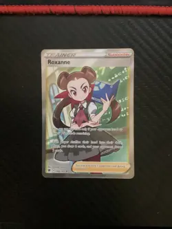 Roxanne 188/189 Pokemon Astral Radiance Full Art Trainer Near Mint - Image 1