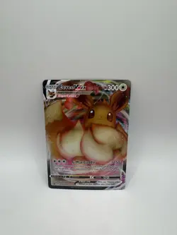 Pokemon Eevee VMAX SWSH087 Sword and Shield Black Star Promo Full Art NM - Image 1