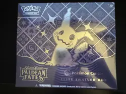 Pokemon TCG English Paldean Fates Pokemon Center Elite Trainer Box - Image 1