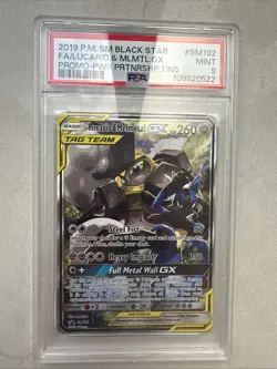 2019 Pokemon Lucario and Melmetal GX #SM192 PSA 9 74055921 - Image 1