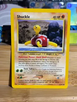 SHUCKLE 51/64 Neo Revelation Vintage Unlimited Common Pokemon TCG Lightly Played - Image 1
