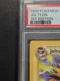 1999 Pokemon Jungle #20 Jolteon 1st edition PSA 9 MINT - Image 5