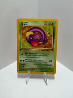 Pokemon TCG Ekans Fossil 46/62 1st Edition - Image 1