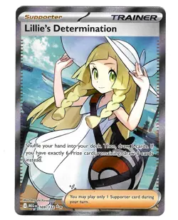 Pokemon Lillie's Determination 169/132 Me01: Mega Evolution Holo - Image 1