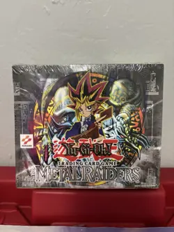 Factory Sealed 2002 Yugioh Metal Raiders 24 Count Booster Box - Image 1