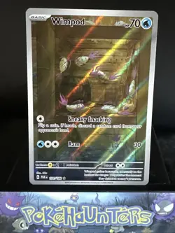 Pokemon Card Wimpod 191/182 Paradox Rift Illustration Rare Holo NM - Image 1