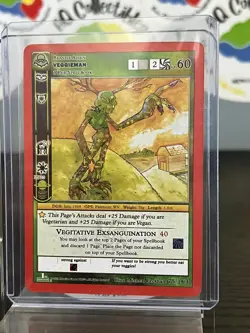 Veggieman 75/163 | Nightfall 1st Edition | REVERSE HOLO Card Metazoo NM - Image 1