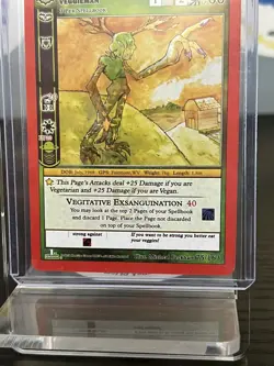 Veggieman 75/163 | Nightfall 1st Edition | REVERSE HOLO Card Metazoo NM - Image 2