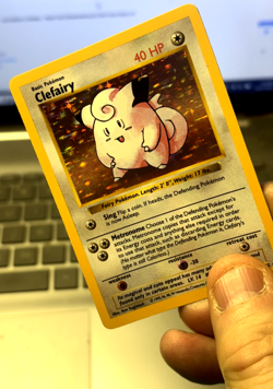 Pokemon TCG Clefairy Holo LP Card 5/102 Shadowless Base Set - Image 4