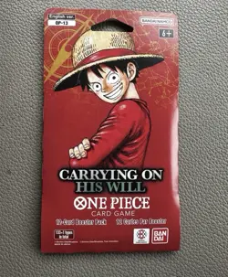 One Piece - Collectible Card Game - OP-13 - Booster Pack - Carrying on His Will - Image 1