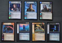 Lord of the Rings TCG - Lot of 225 Cards from Fellowship Moria Elf-Lords - NM/LP - Image 1