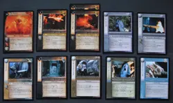 Lord of the Rings TCG - Lot of 225 Cards from Fellowship Moria Elf-Lords - NM/LP - Image 2