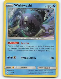 Wishiwashi #62/236 Holo Pokemon Card - Image 1