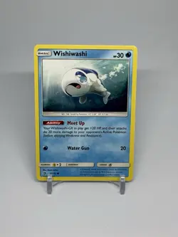 Wishiwashi 31/70 - NM Dragon Majesty - Pokemon 2018 Common TCG Card - Image 1