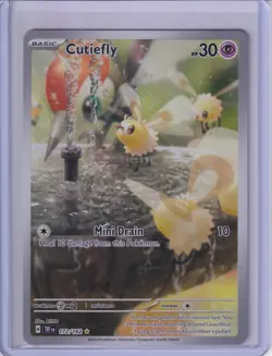 Pokemon TCG Cutiefly Holo Illustration Rare Card 172/162 Temporal Forces NM/MINT - Image 3