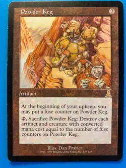 MTG 1x Powder Keg # 136 Urza's Destiny Legacy Magic the Gathering Card x1 MP - Image 1