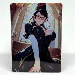 Bayonetta Goddess Anime Waifu ACG Foil Card - Image 1