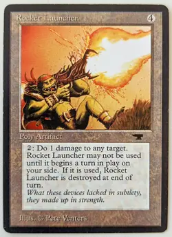 MtG | 1 x Rocket Launcher | Antiquities | Magic the Gathering - Image 1