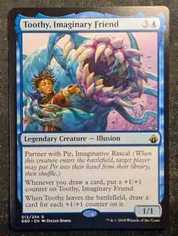 Toothy, Imaginary Friend - Battlebond (MTG) - Image 1