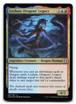 Lozhan, Dragons' Legacy #281 Commander Legends: Battle for Baldur's Gate - Image 1