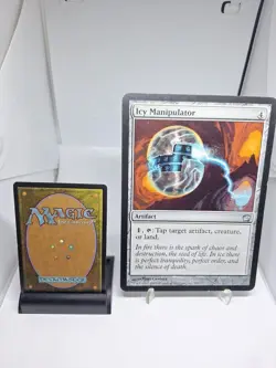 9th Edition Box Topper Promo ** Icy Manipulator (Oversized) ** Mtg Magic #1 - Image 1
