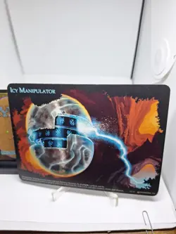 9th Edition Box Topper Promo ** Icy Manipulator (Oversized) ** Mtg Magic #1 - Image 3