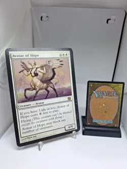 MTG X1, AVATAR OF HOPE Oversize 6x4 9th Edition Card 2003 MTG # 4/350 - Image 1