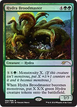 Magic The Gathering MTG HYDRA BROODMASTER FOIL Clash Pack Promos NM Near Mint - Image 1